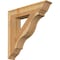 Ekena Millwork Funston Traditional Rough Sawn Bracket, Western Red Cedar, 6"W x 32"D x 32"H BKT06X32X32FST01RWR - alternate 1